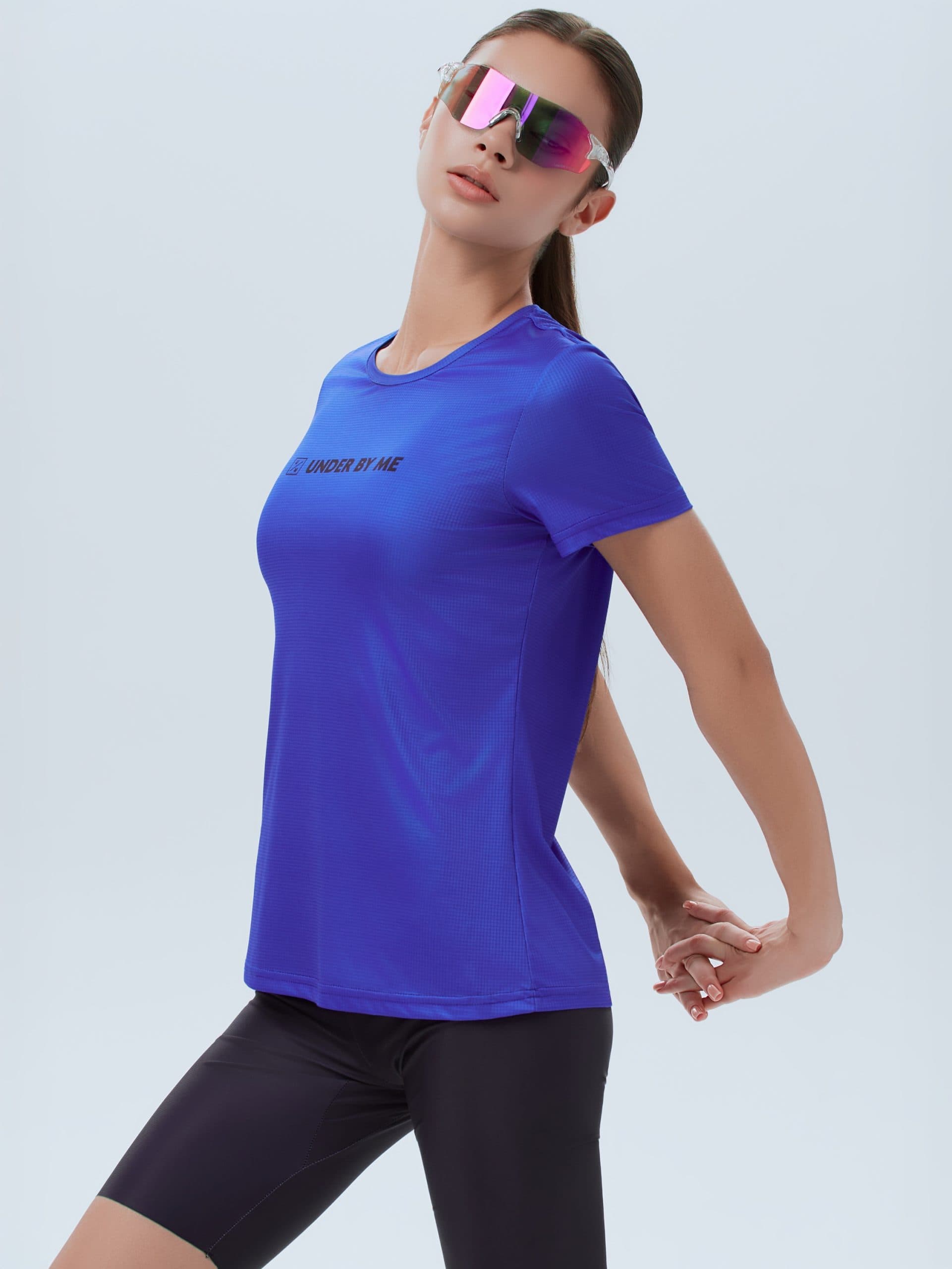 Футболка UNDER BY ME Electric Blue женская 3