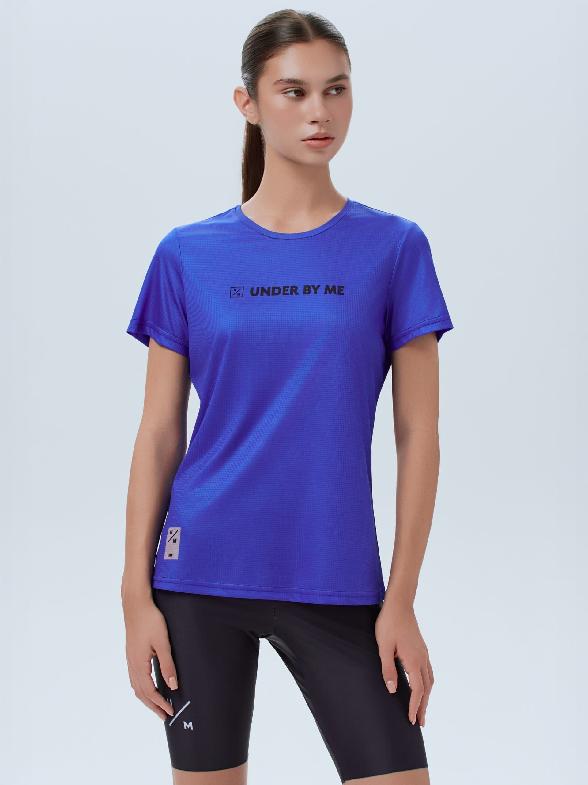 Футболка UNDER BY ME Electric Blue женская 4