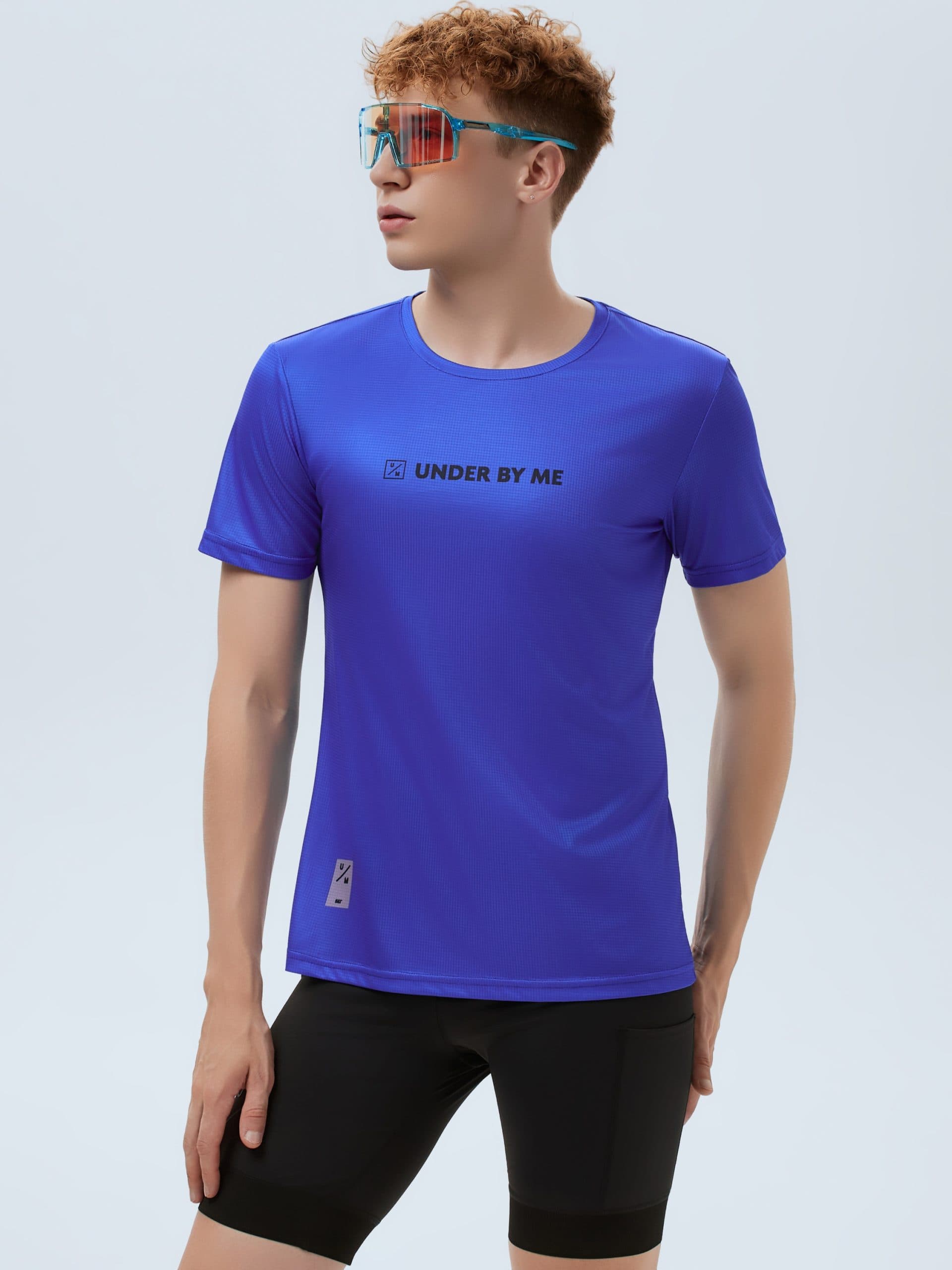 Футболка UNDER BY ME Electric Blue мужская (M)
