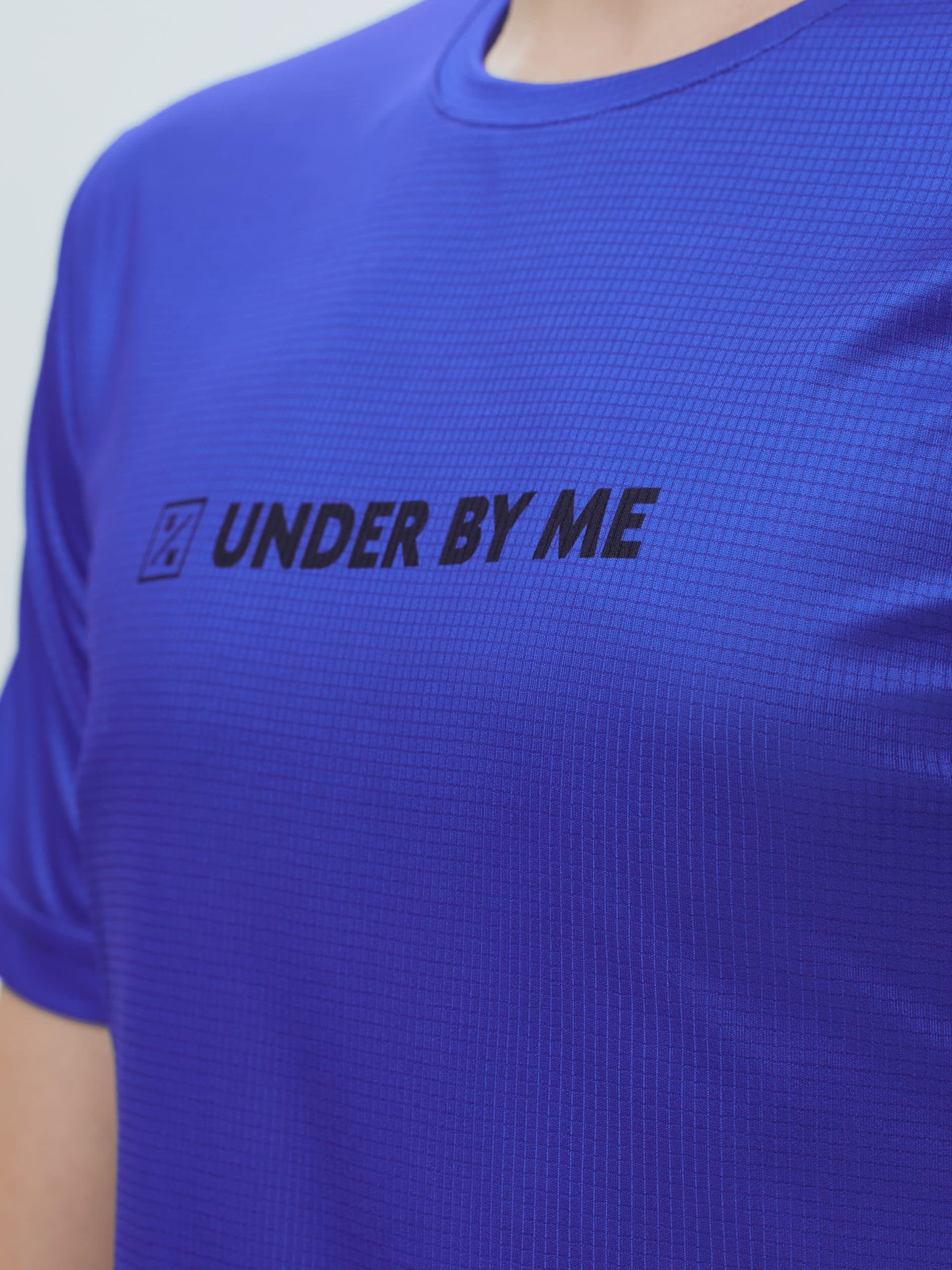 Футболка UNDER BY ME Electric Blue мужская 7