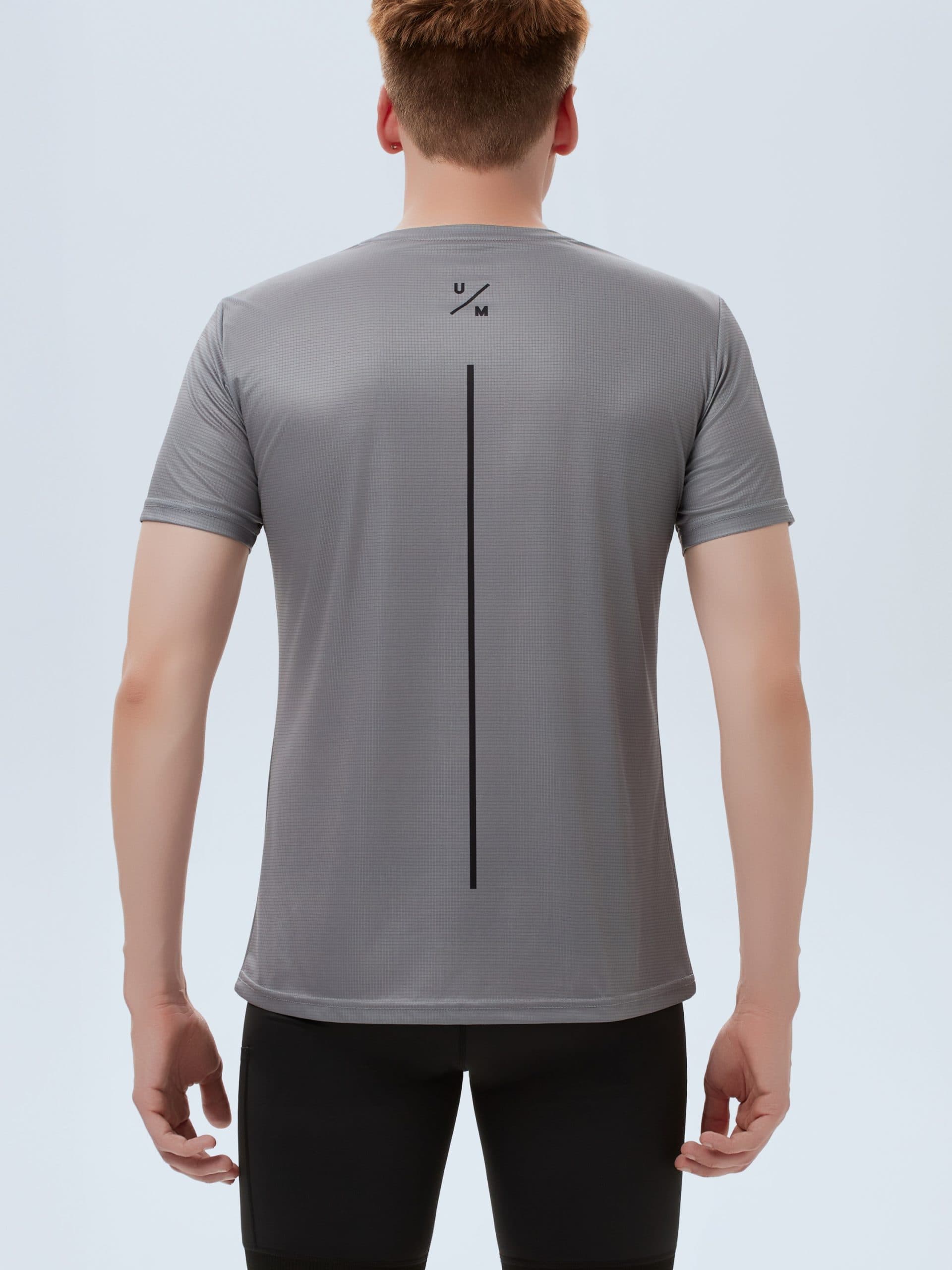 Футболка UNDER BY ME Grey Graphite мужская 6