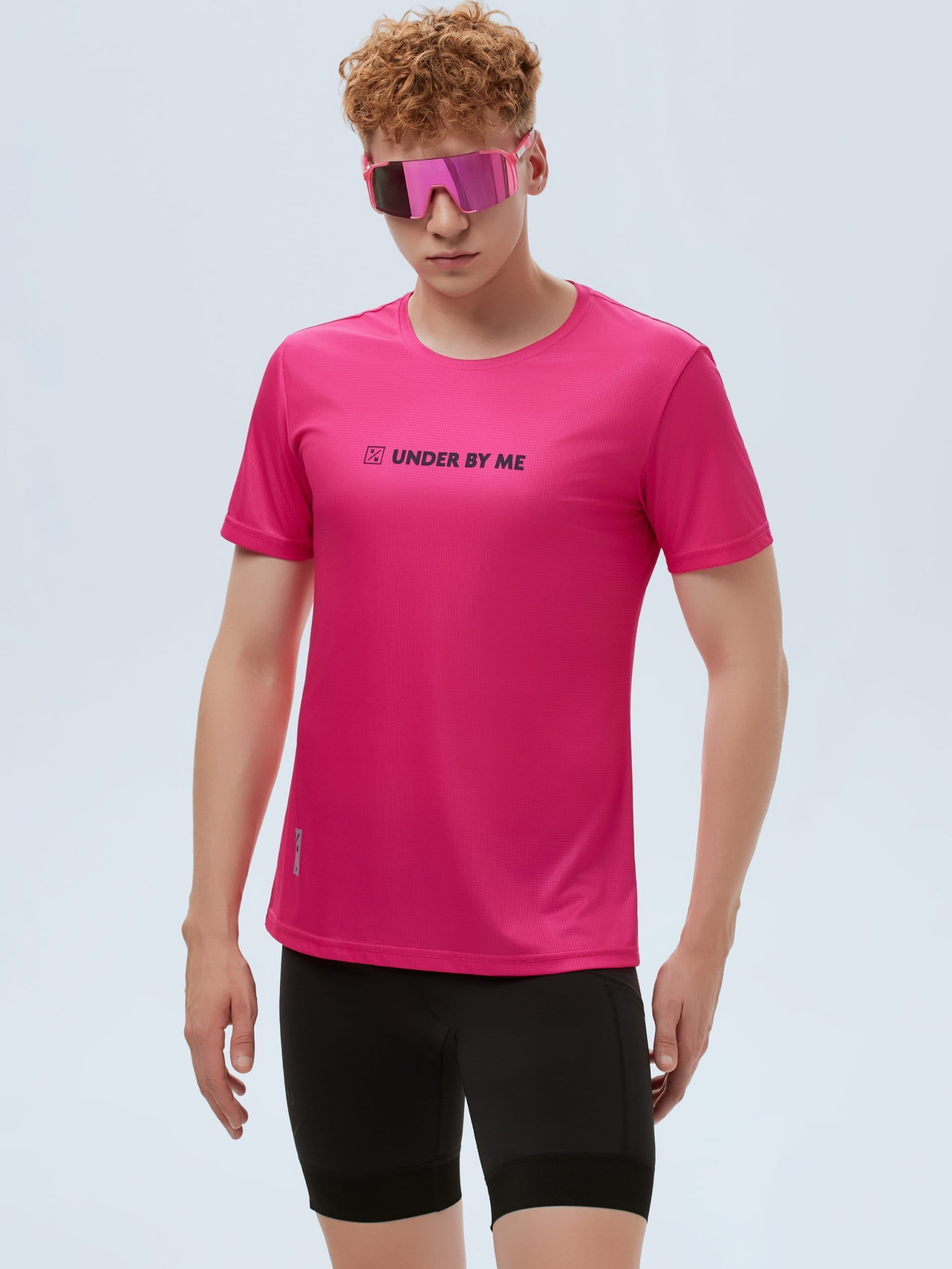 Футболка UNDER BY ME Neon Fuchsia мужская (M)