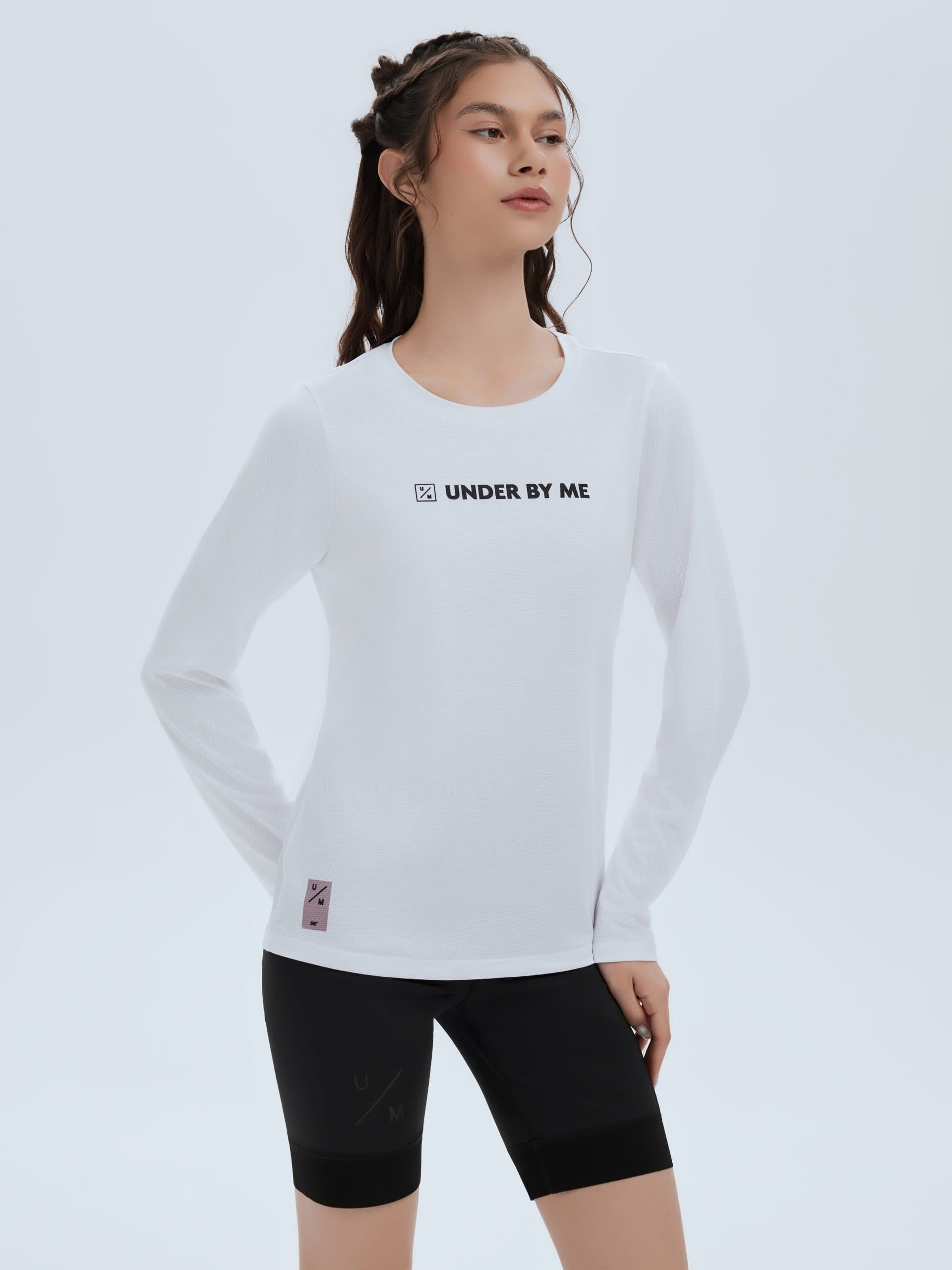 Лонгслив UNDER BY ME Ice White унисекс 9