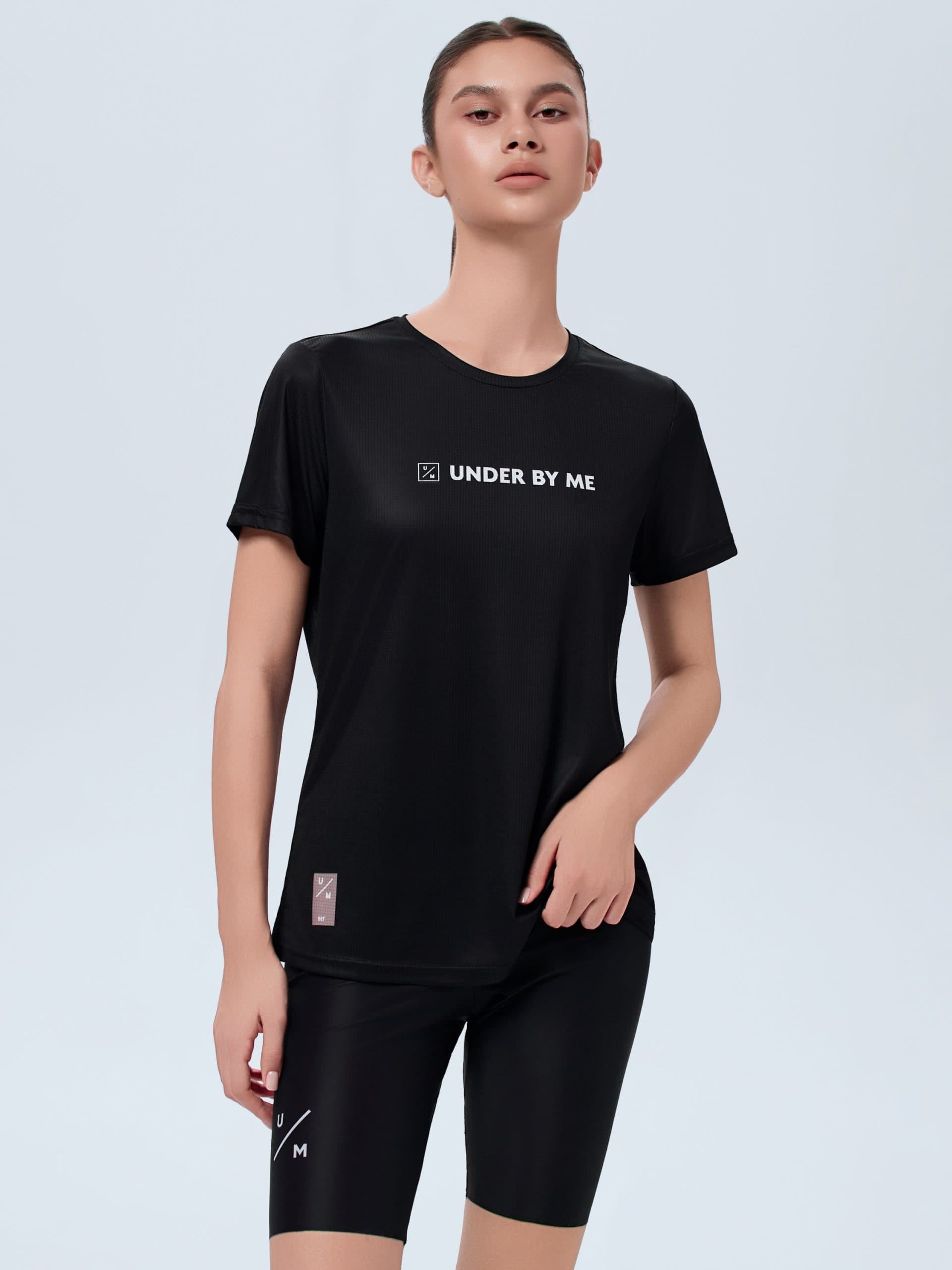 Футболка UNDER BY ME Obsidian Black женская 4