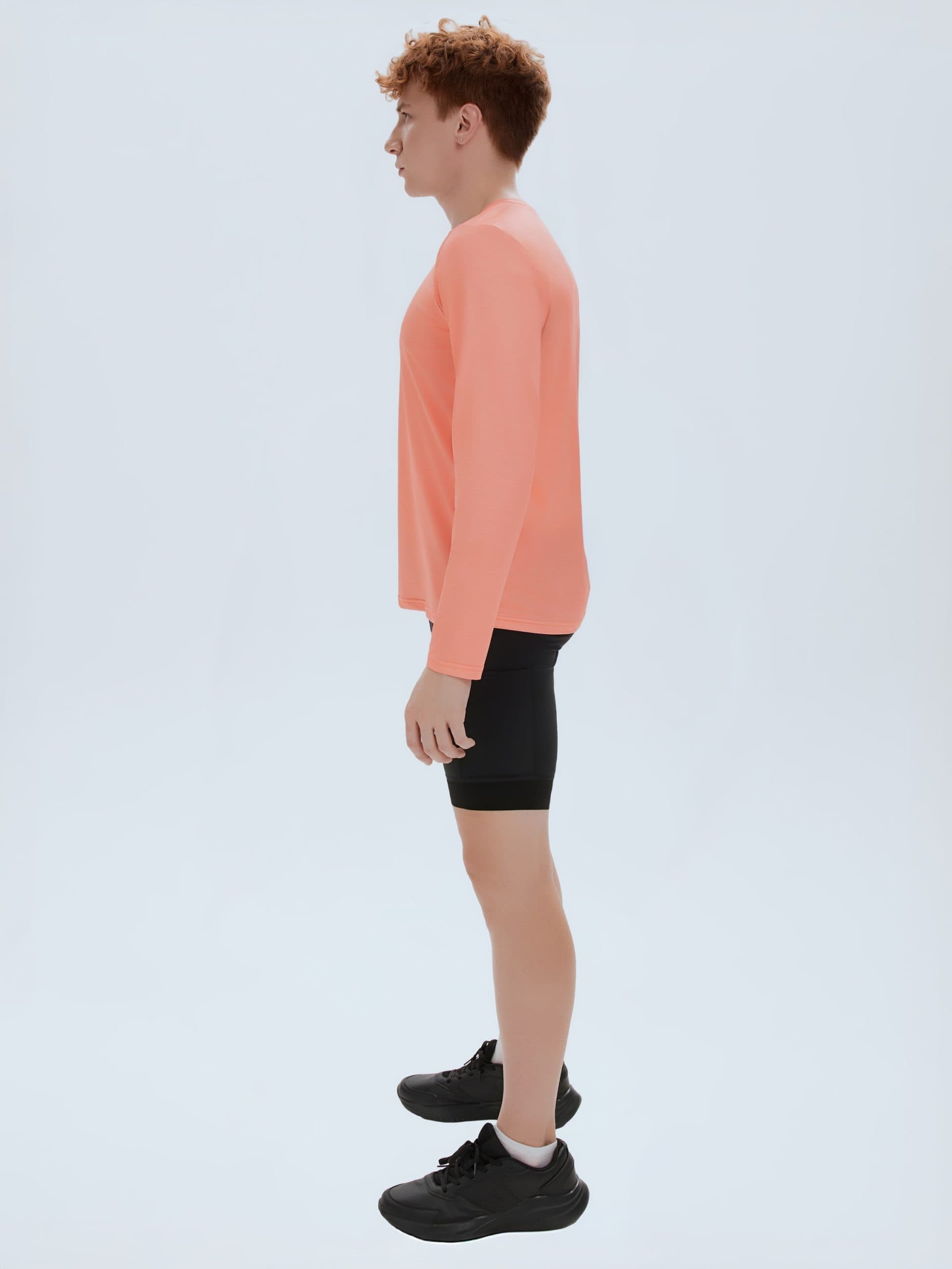 Лонгслив UNDER BY ME Peach Nude унисекс 20