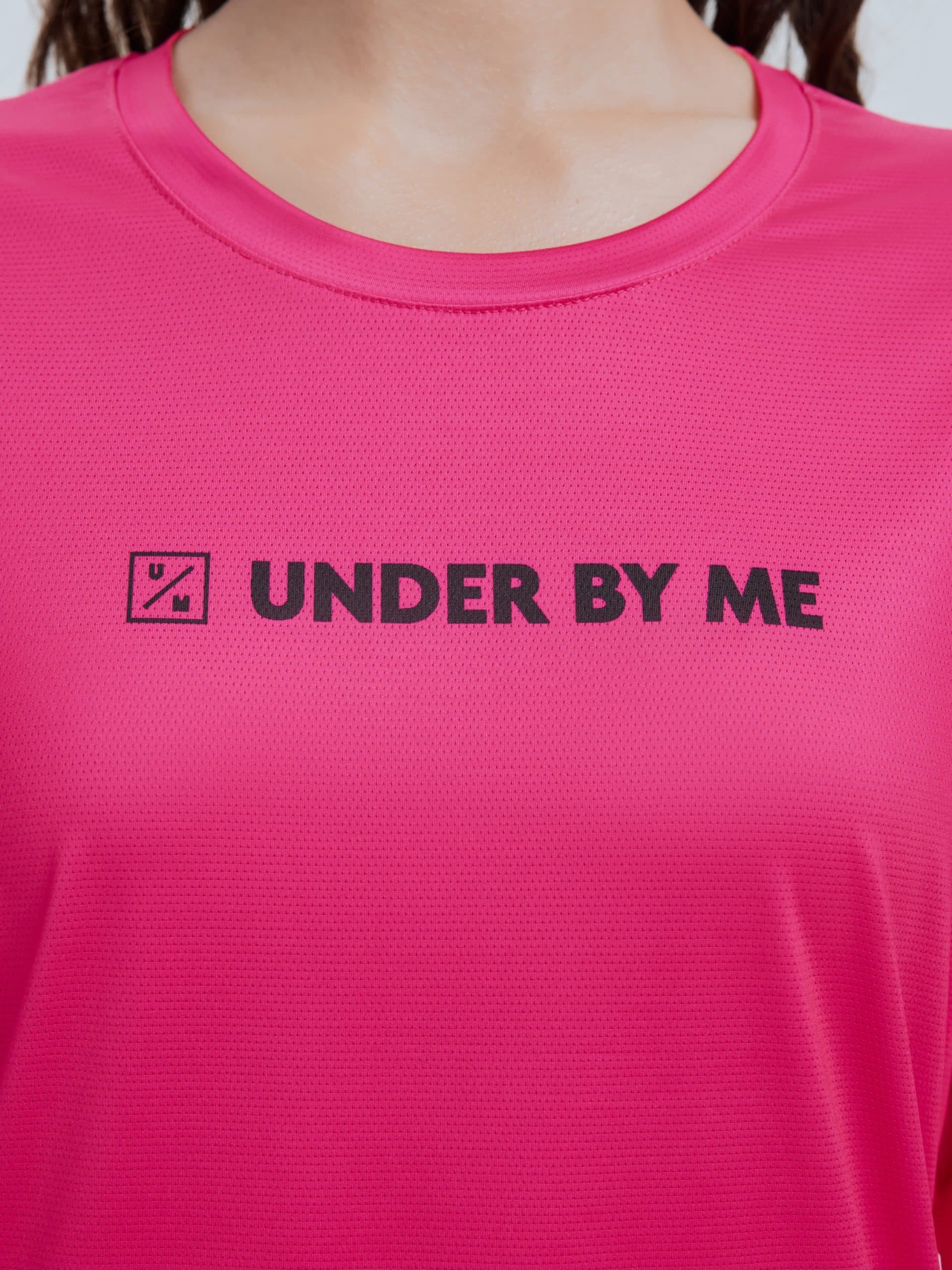 Лонгслив UNDER BY ME Neon Fuchsia унисекс 4