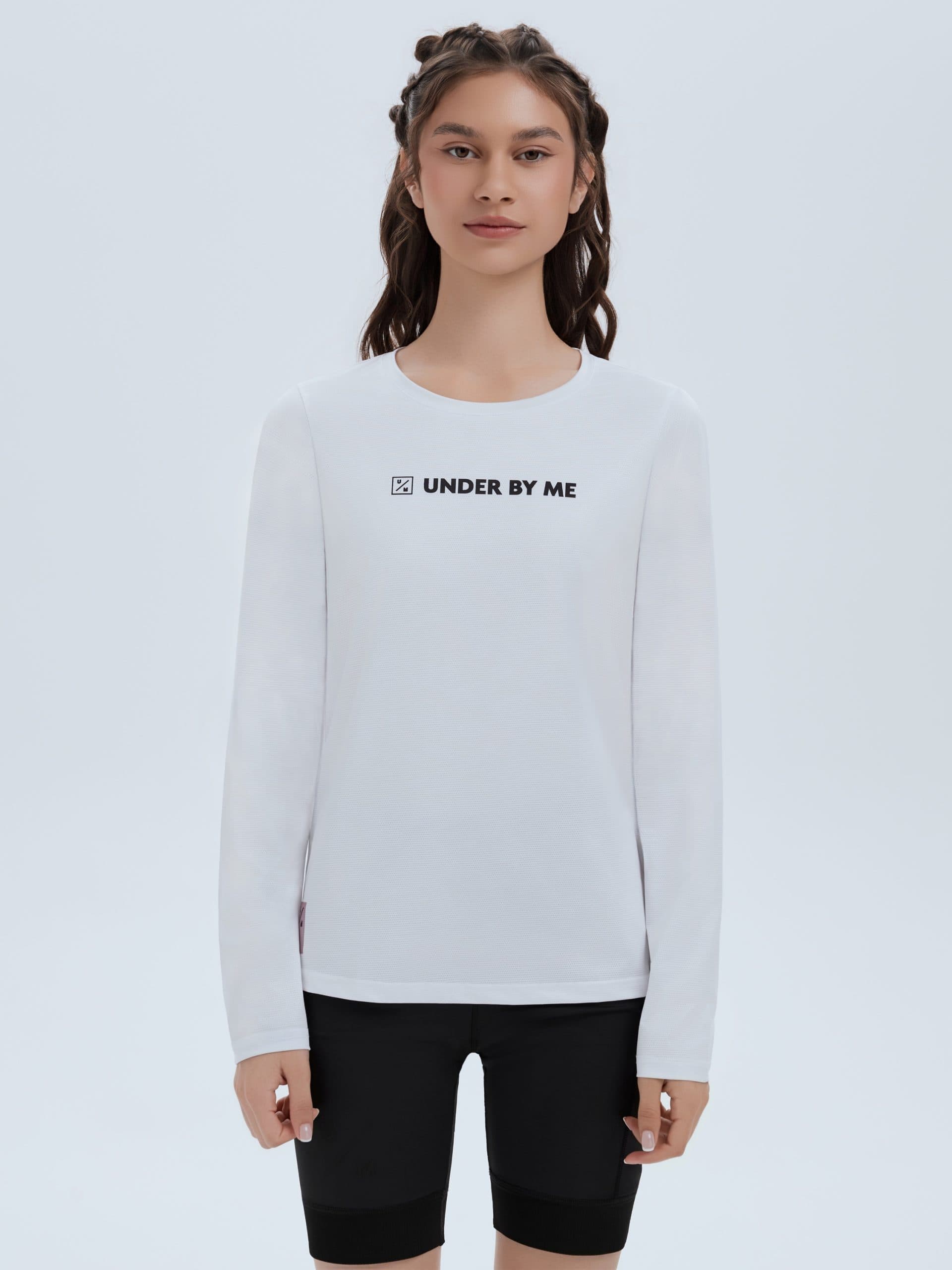 Лонгслив UNDER BY ME Ice White унисекс 10