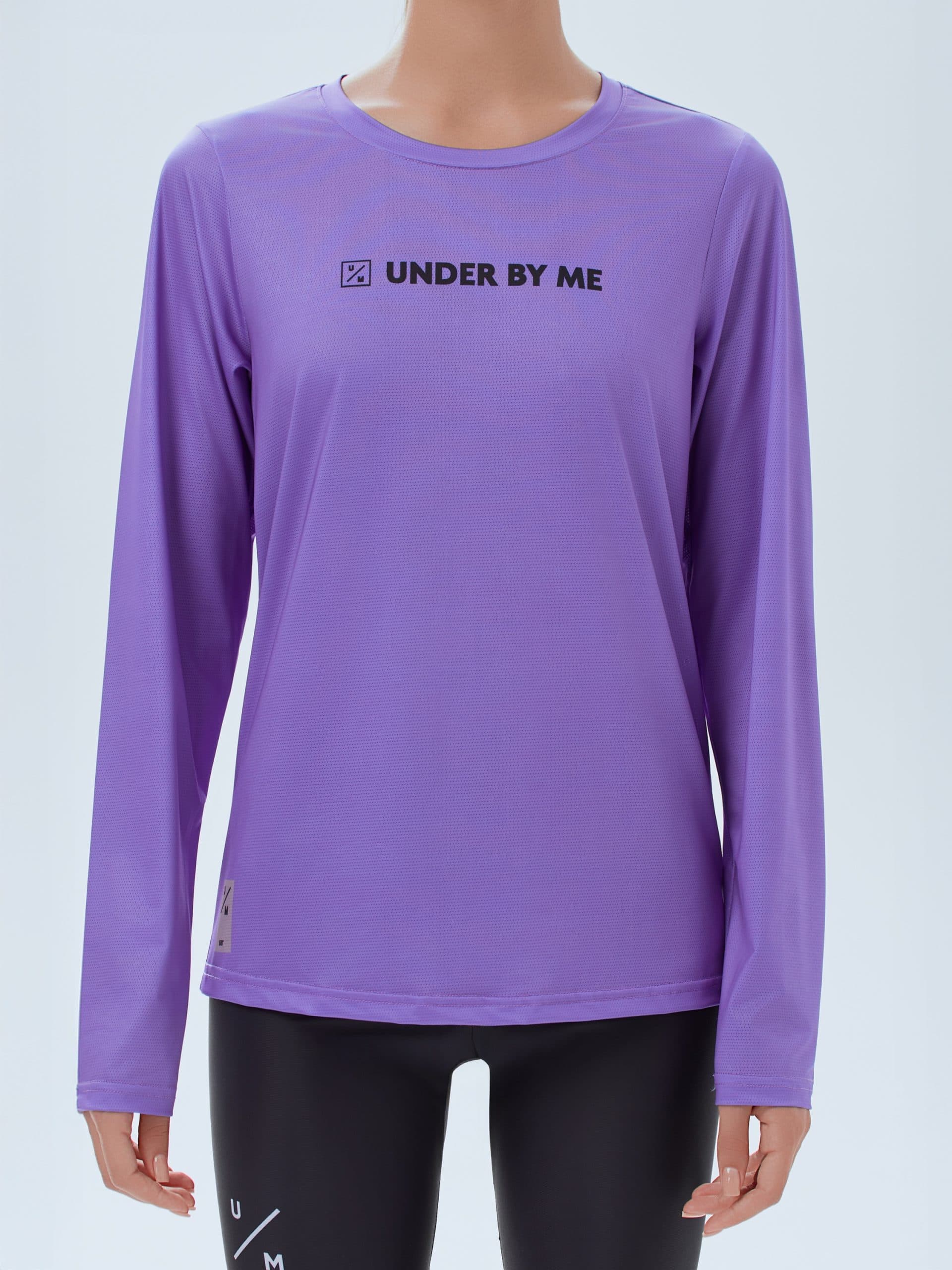 Лонгслив UNDER BY ME Amethyst Purple унисекс 16