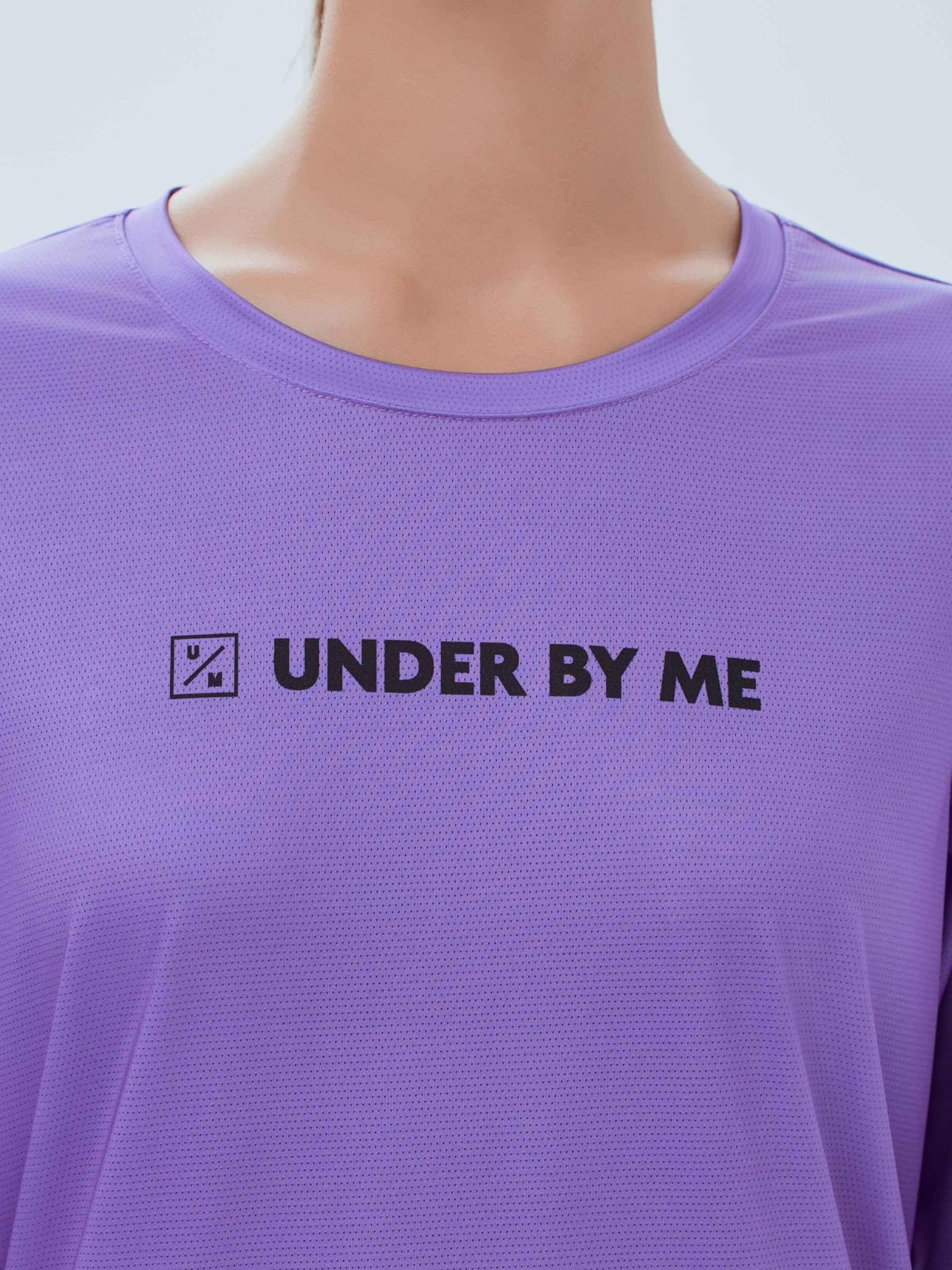 Лонгслив UNDER BY ME Amethyst Purple унисекс 17