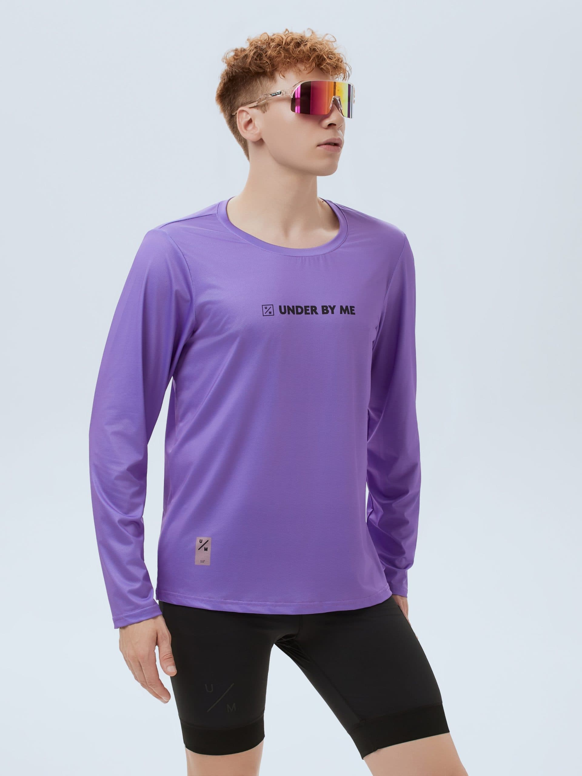 Лонгслив UNDER BY ME Amethyst Purple унисекс 3