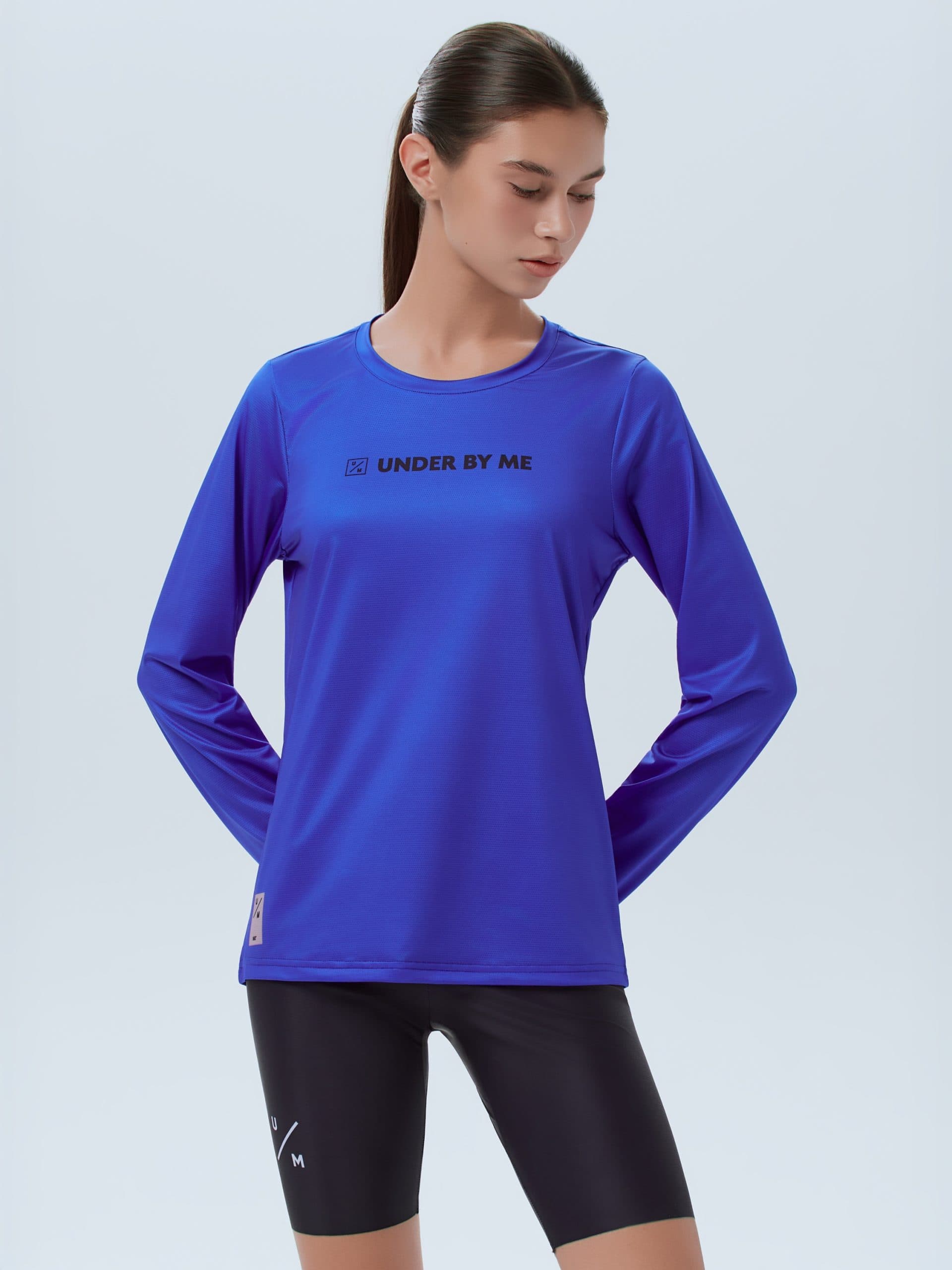 Лонгслив UNDER BY ME Electric Blue унисекс 8