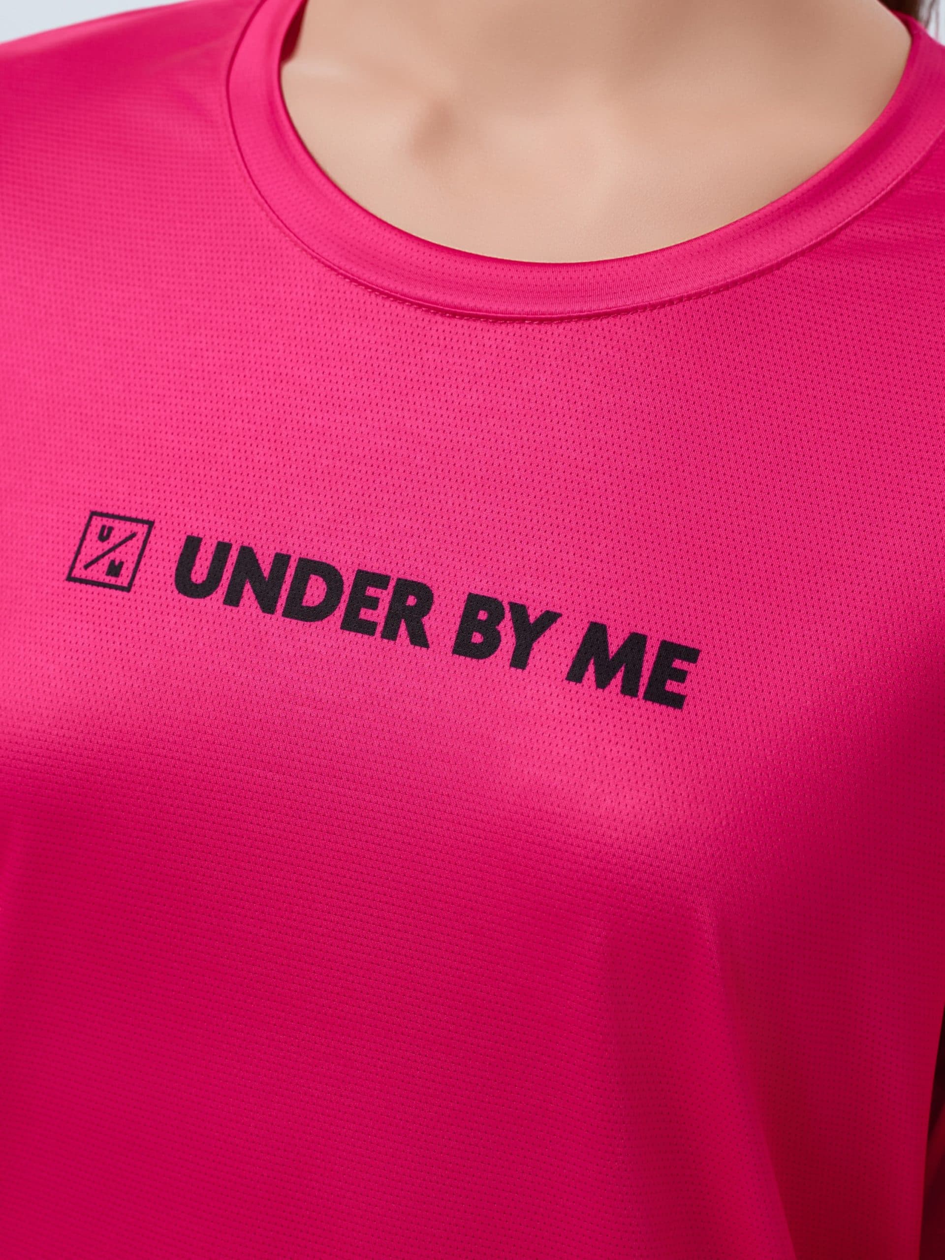 Лонгслив UNDER BY ME Neon Fuchsia унисекс 11