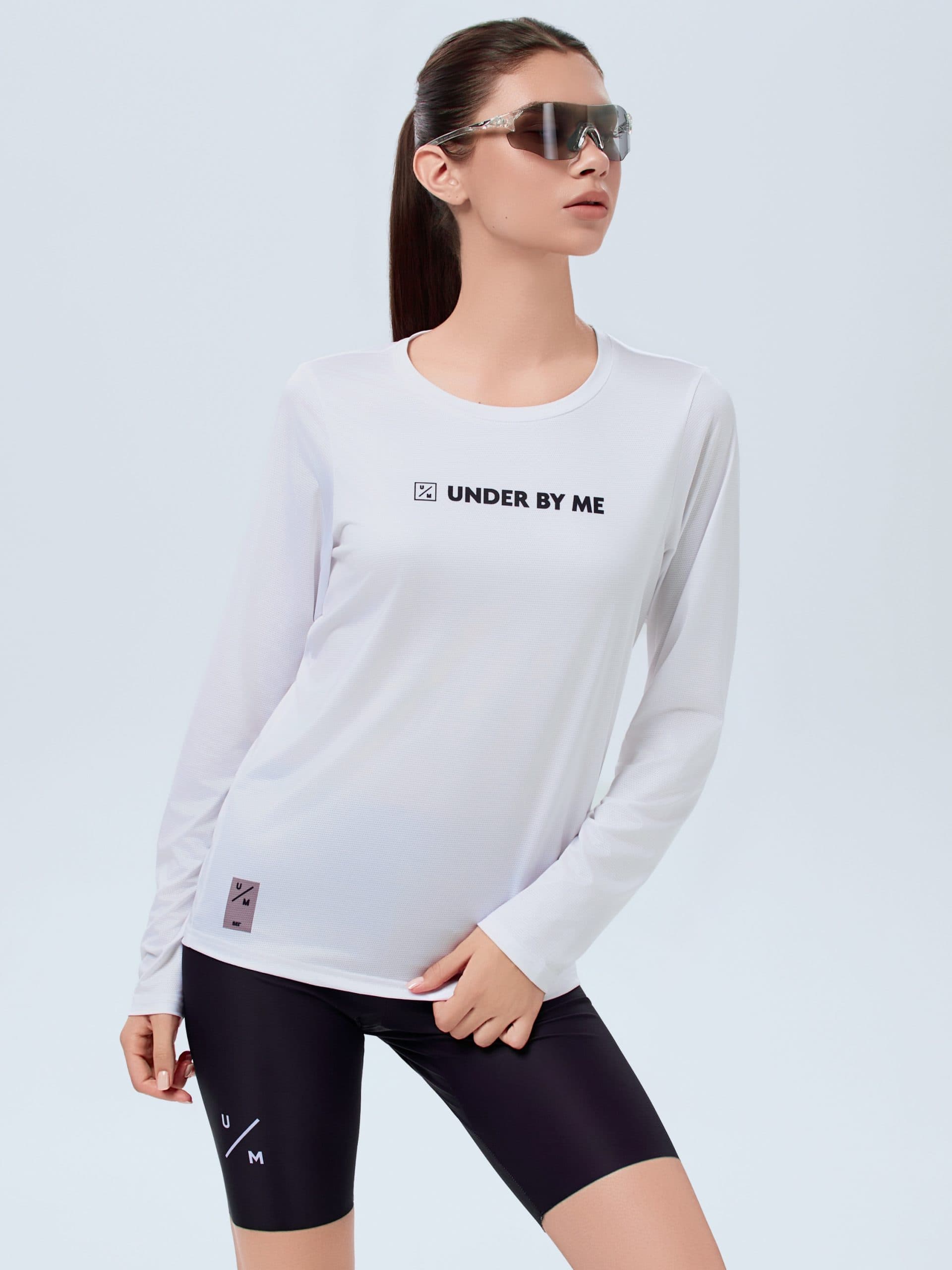 Лонгслив UNDER BY ME Ice White унисекс 4
