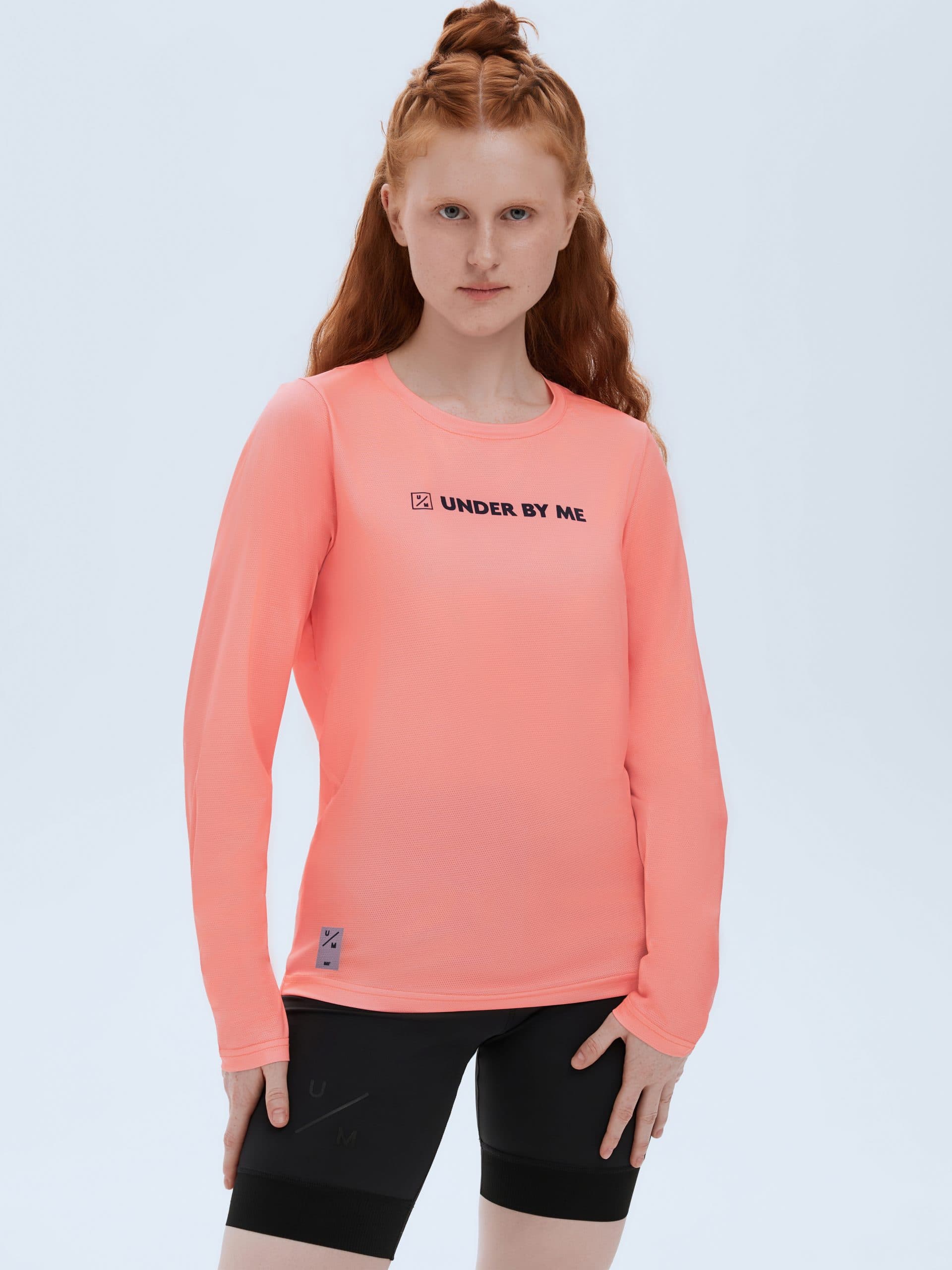 Лонгслив UNDER BY ME Peach Nude унисекс 21
