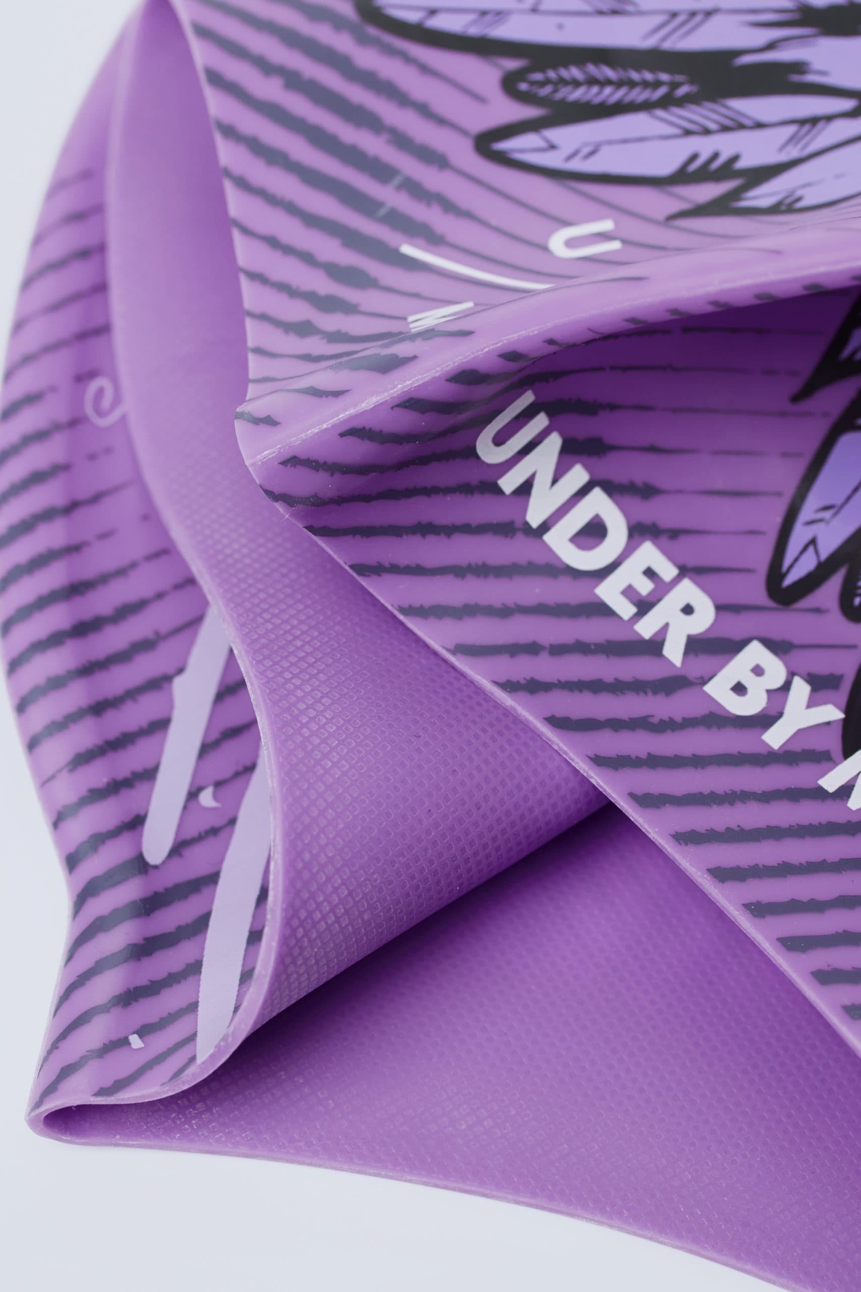 Шапочка для плавания UNDER BY ME The Goddess of swimming Purple 3