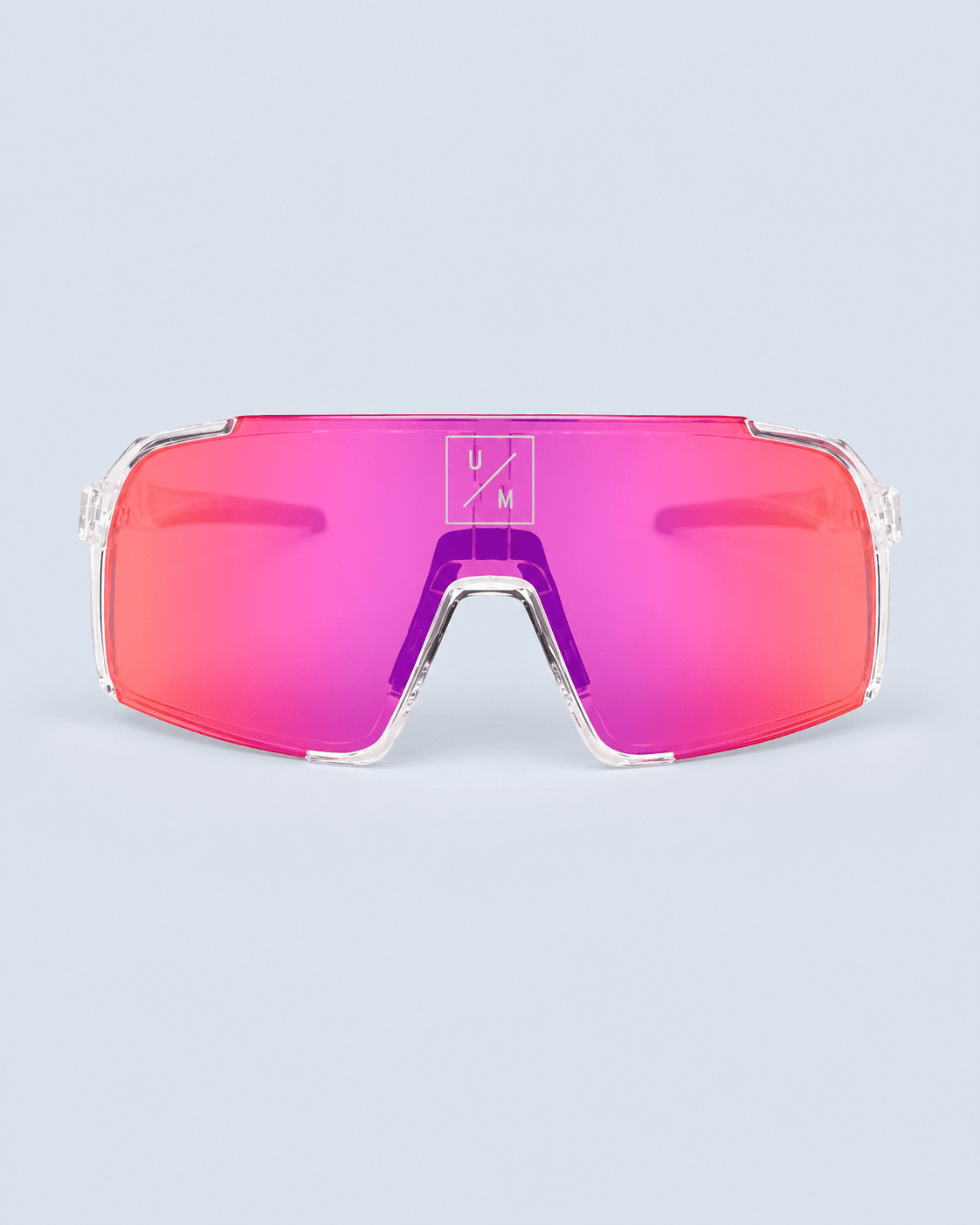 Солнцезащитные спортивные очки UNDER BY ME 2.0 transparent Red