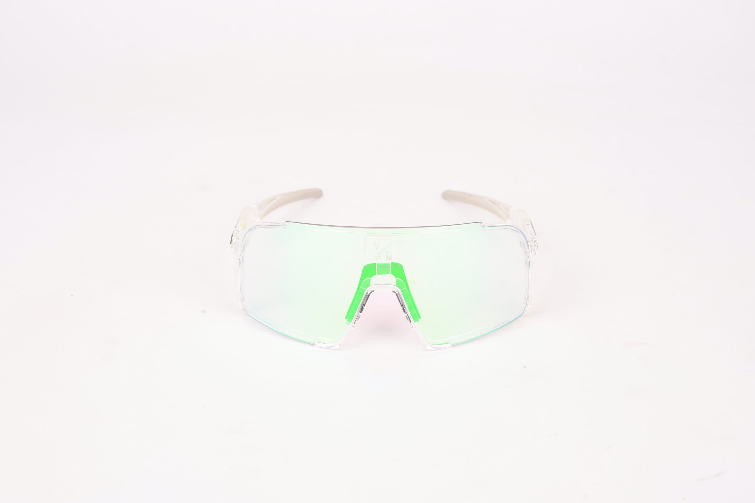 Солнцезащитные спортивные очки UNDER BY ME 2.0 transparent photochromic Green
