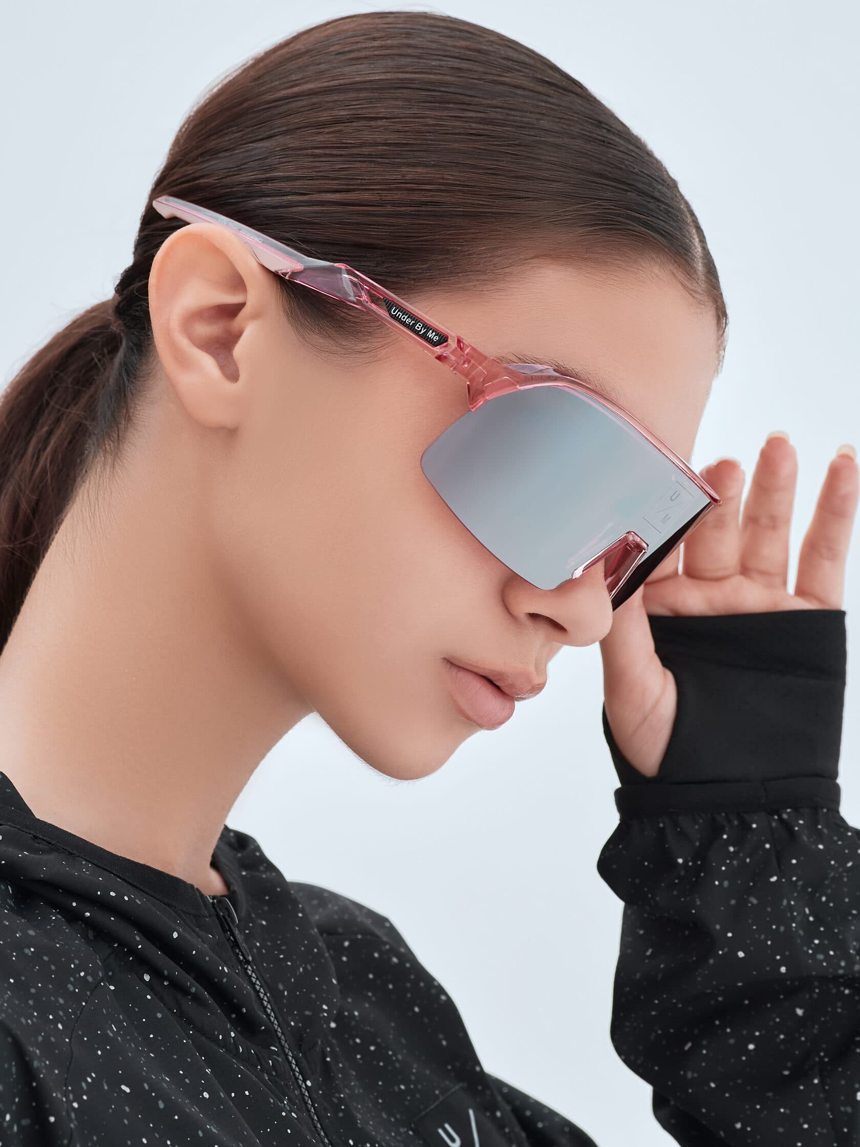 Солнцезащитные спортивные очки UNDER BY ME Orion 2.0 Pink Silver 16