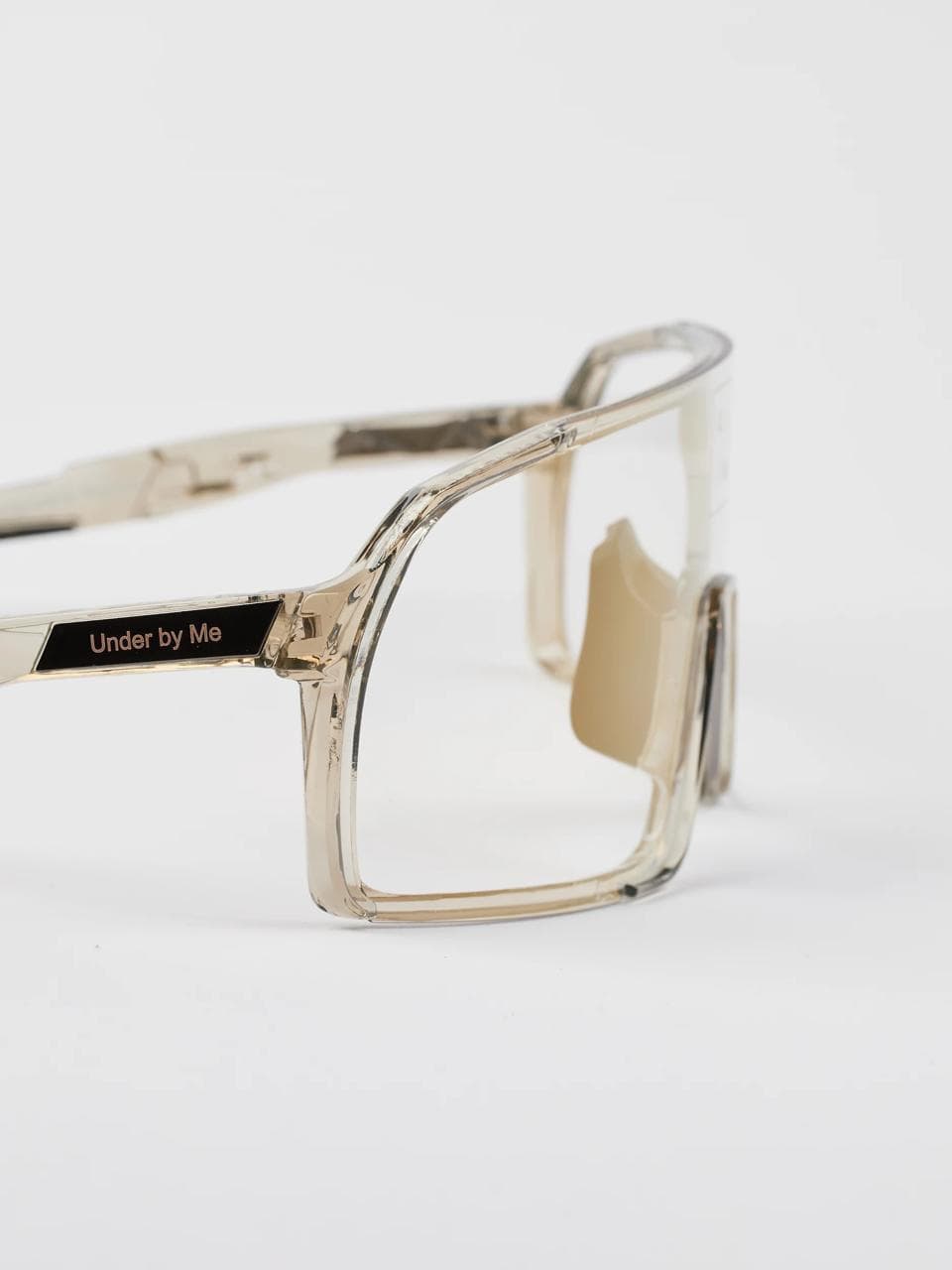 Солнцезащитные спортивные очки UNDER BY ME transparent grey photochromic Gold 2