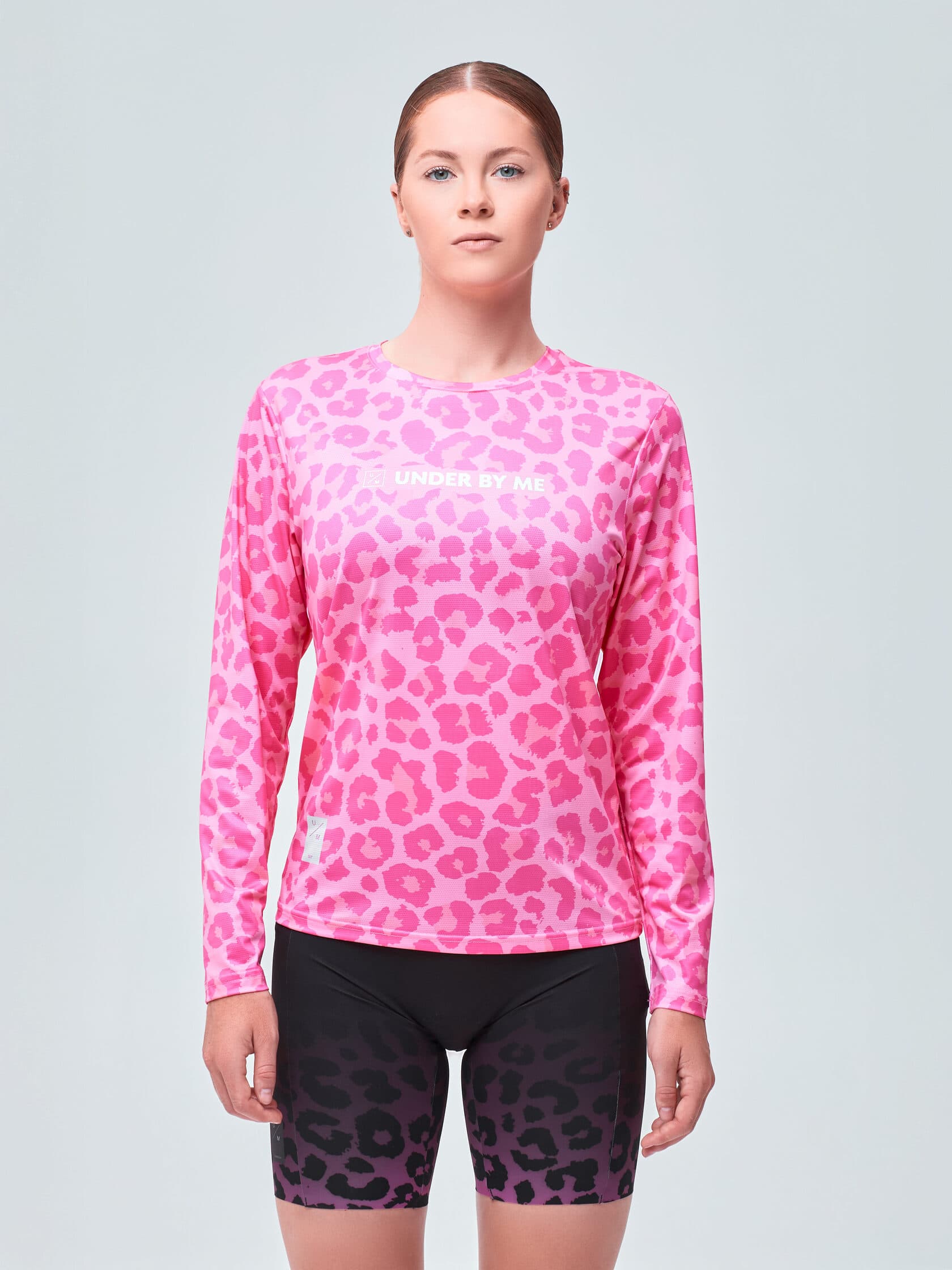 Лонгслив UNDER BY ME Pink Leo женский (XS)