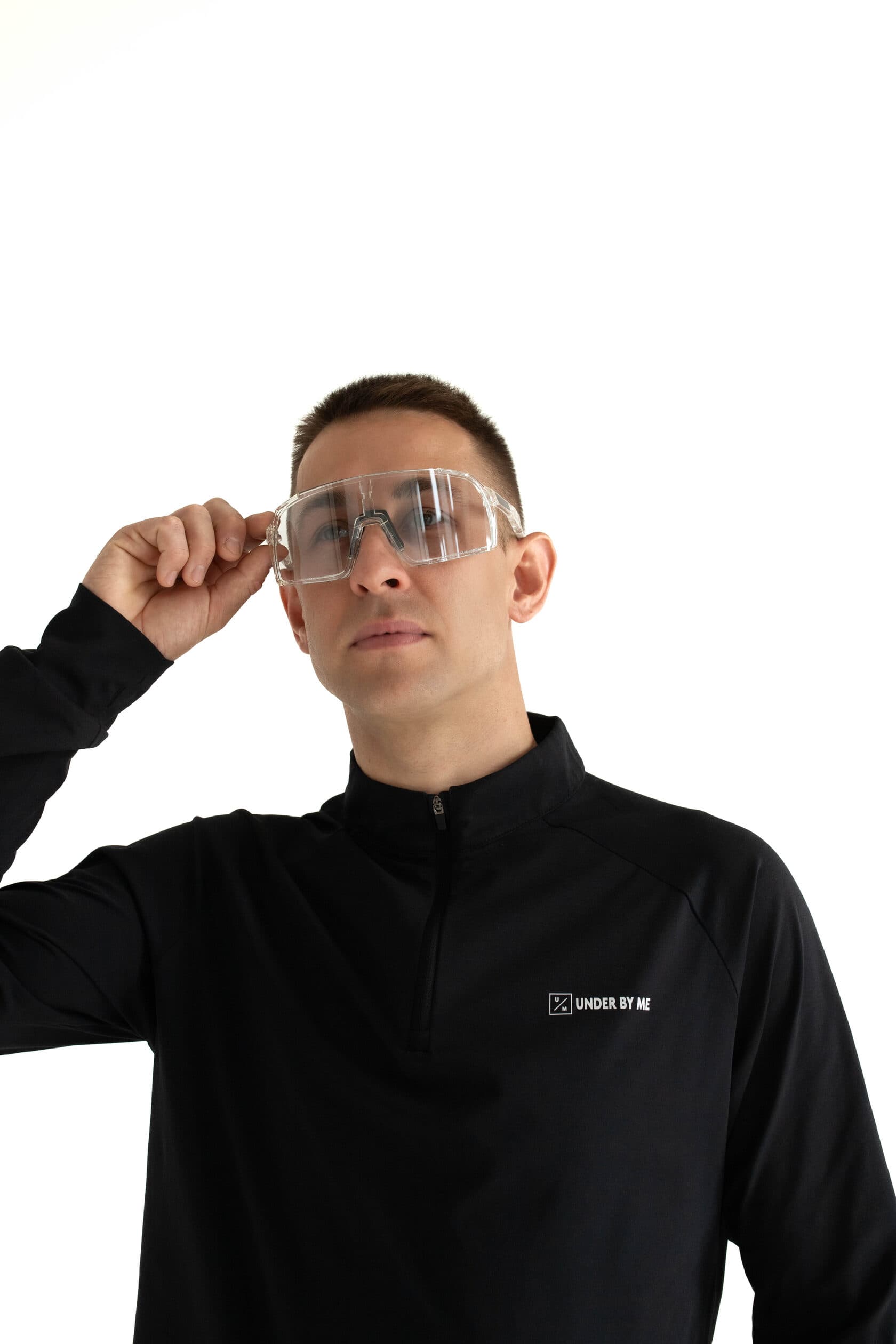 Солнцезащитные спортивные очки UNDER BY ME x Moscow Marathon SPORT photochromic black 8