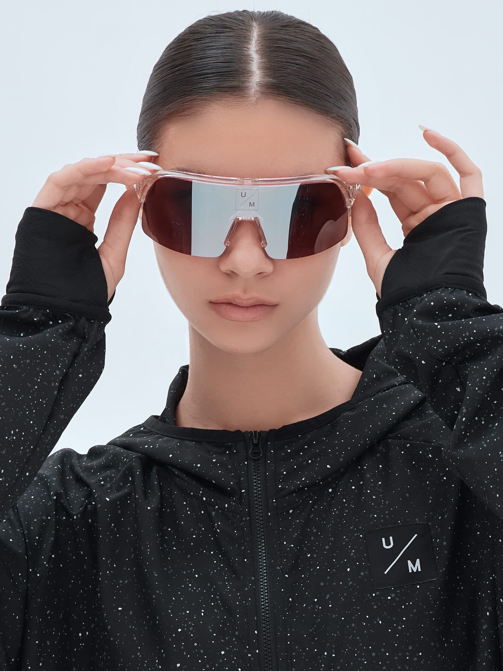 Солнцезащитные спортивные очки UNDER BY ME Orion 2.0 Pink Silver 5
