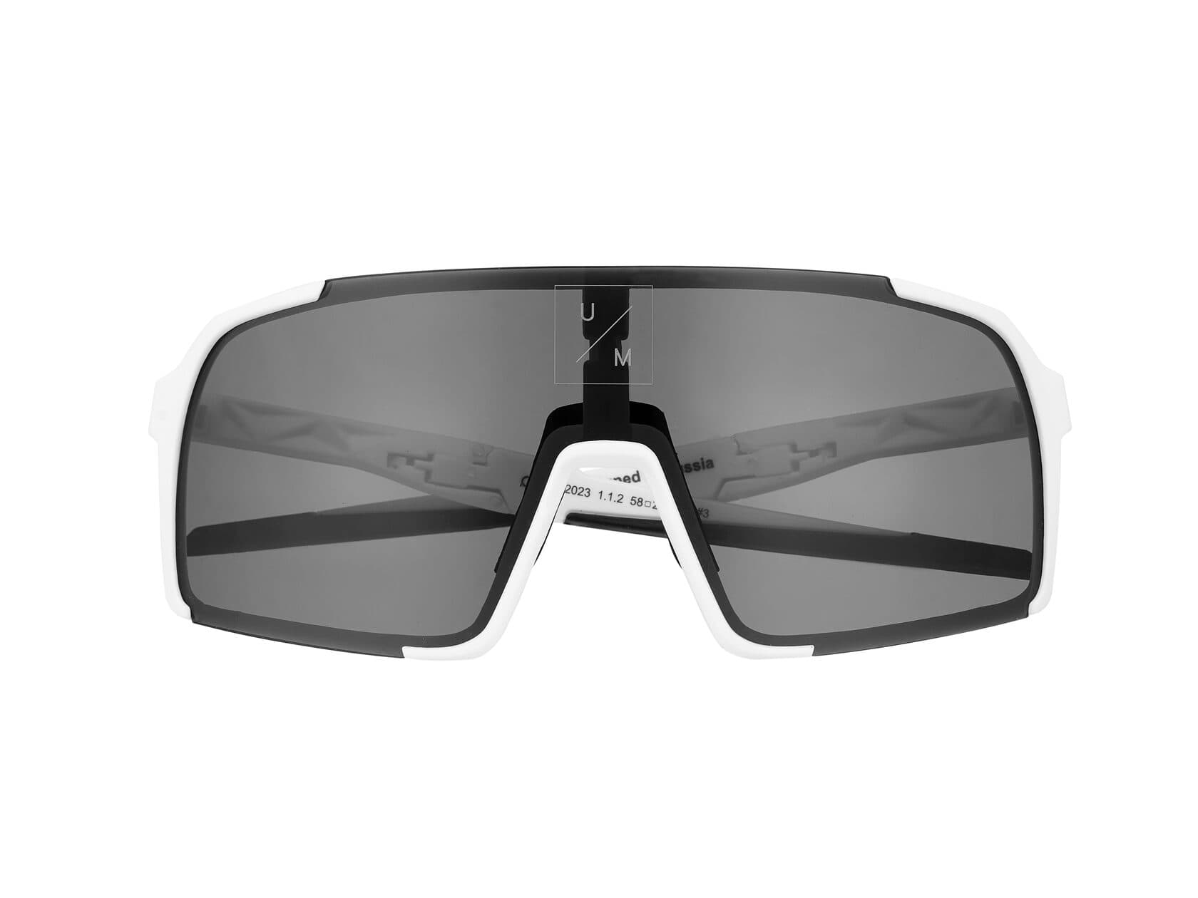 Солнцезащитные спортивные очки UNDER BY ME White&Black 3