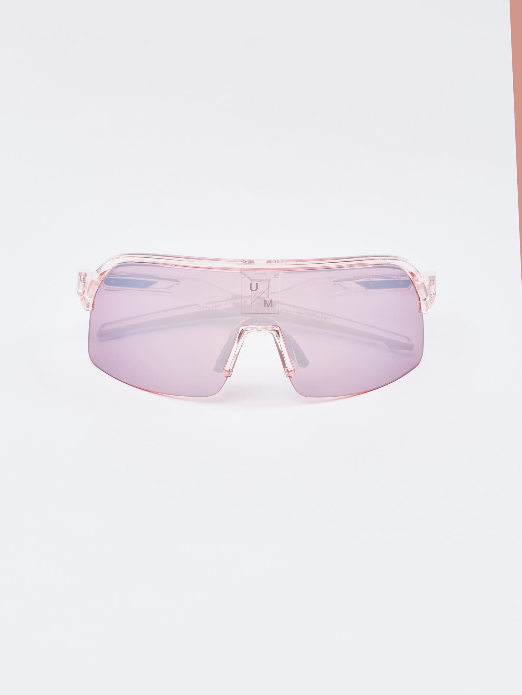 Солнцезащитные спортивные очки UNDER BY ME Orion 2.0 Pink Silver 9