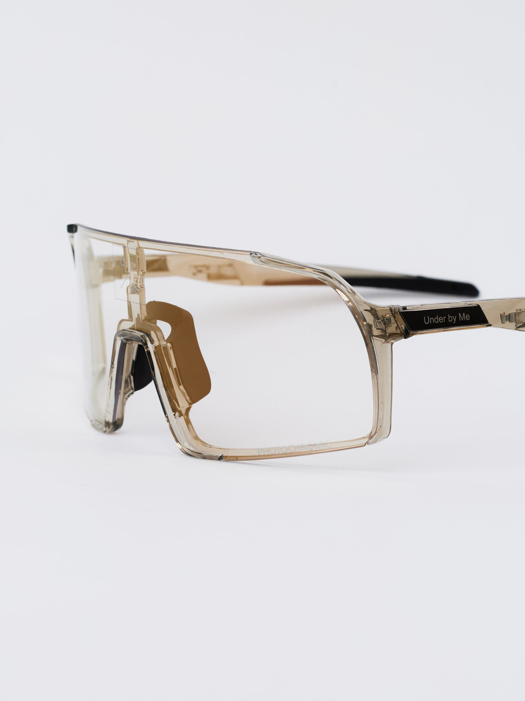 Солнцезащитные спортивные очки UNDER BY ME transparent grey photochromic Gold 5