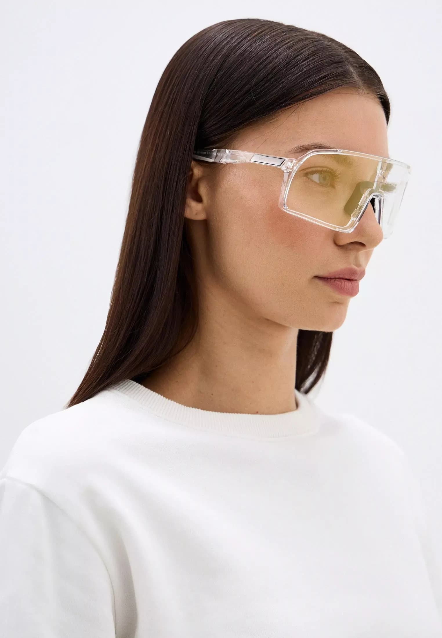 Солнцезащитные спортивные очки UNDER BY ME transparent photochromic Gold 4
