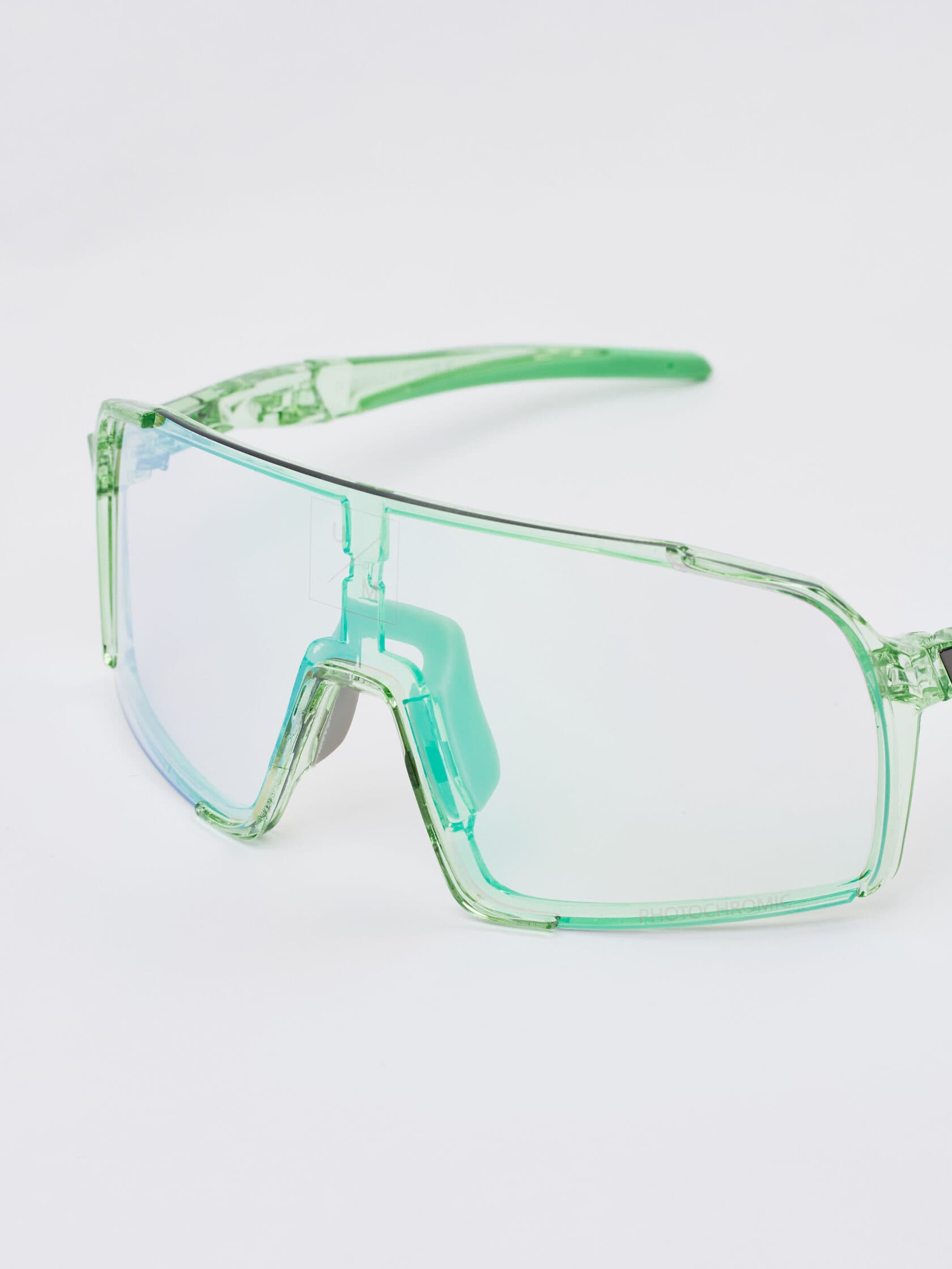 Солнцезащитные спортивные очки UNDER BY ME transparent photochromic double Green 5