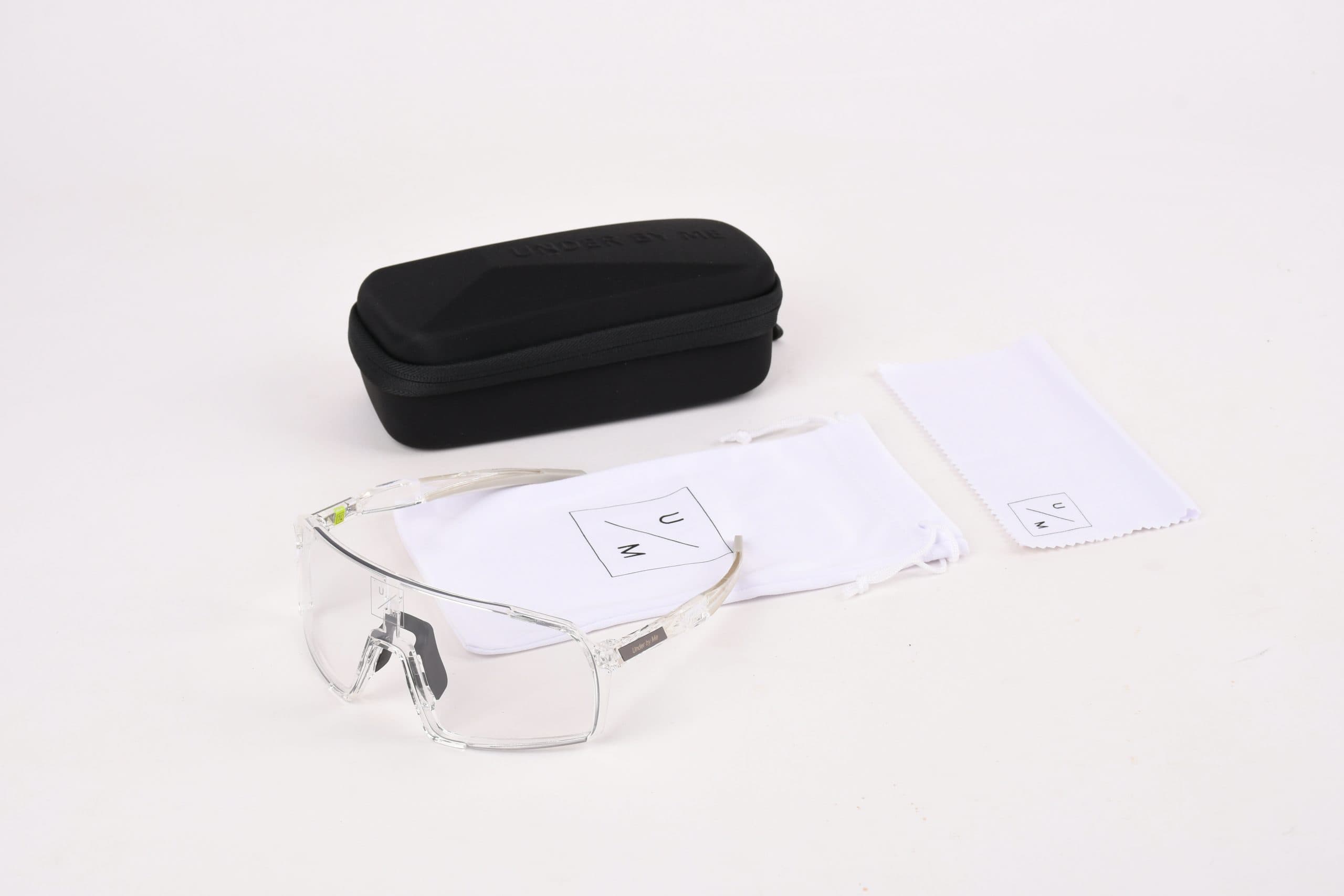 Солнцезащитные спортивные очки UNDER BY ME 2.0 transparent photochromic Black 7
