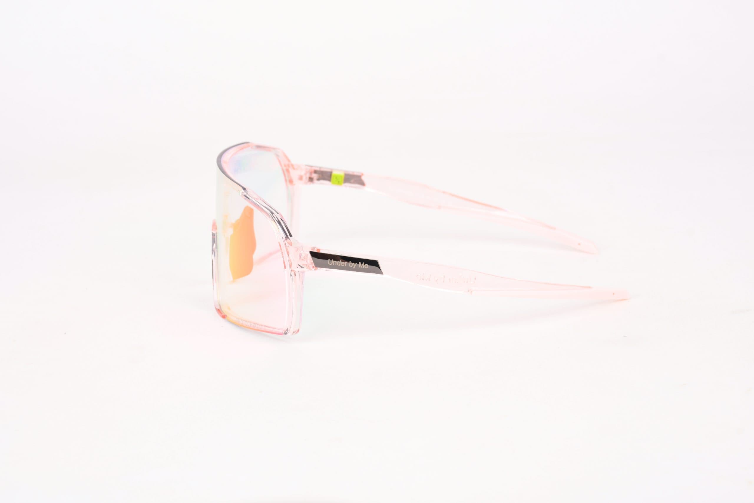 Солнцезащитные спортивные очки UNDER BY ME 2.0 transparent photochromic double Pink 3