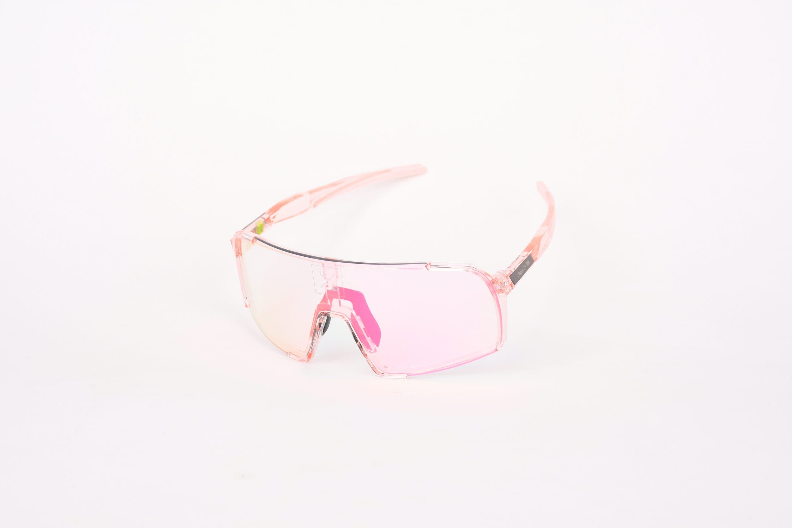 Солнцезащитные спортивные очки UNDER BY ME 2.0 transparent photochromic double Pink 6